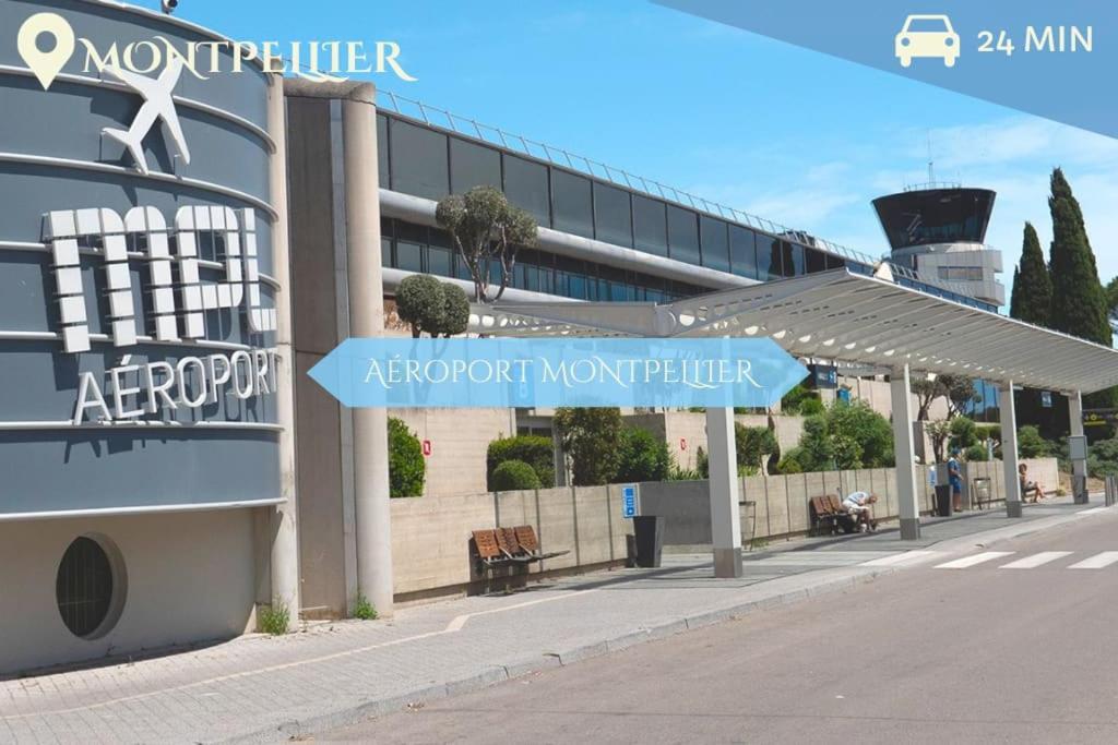 028- Chu Hopital, Appart 2Chambres, Parking, Tram Montpellier Zewnętrze zdjęcie